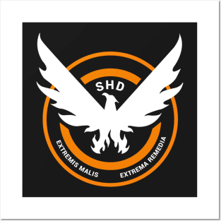 The Division Small SHD Logo Posters and Art